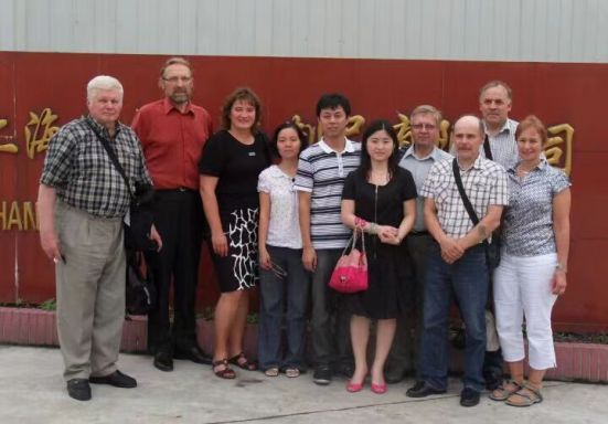 芬兰客户来访上海公司